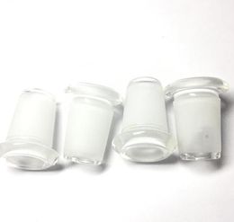 2021 Wholesale 10mm 14mm 18mm Low Pro Glass Reducer Adapter glass water pipe glass bong converter 14mm to 10mm free