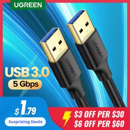 USB to USB Extension Cable Type A Male to Male USB 3.0 2.0 Extender for Radiator Hard Disc TV Box 3.0 Cable