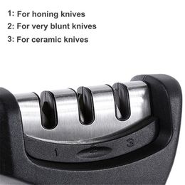 Kitchen Sharp Sharpener Knives Sharpening Machine Stainless Steel Professional for A Knife Sharpen Tools Ware Accessories EEB5810