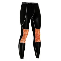 Mens compression Quick drying pants sports running tights basketball gym bodybuilding joggers skinny leggings trousers Len