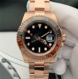 Mechanical Watch Sapphire 126711 126715 40mm V5 BP Maker Rose Gold 316L Steel Bracelet Asia 2813 Automatic Luminous Wristwatches