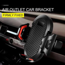 Car Phone Holder 360 Degree Car Clip-on Air Vents Mobile Phone Holder Air Vent Clip Mount Smartphone Bracket Cell Phone Stand
