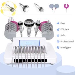 5 in1 40K Cavitation Microcurrent Electrode Stimulation Body Contouring Machine Spa EMS Radio Frequency Fat Removal Slimming Equipment