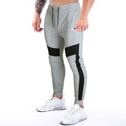 Styles Men Clothing Color Block Slim Sweat Pants Jogging Joggers Sport Gym Cargo Trousers Drawstring Mens Pants