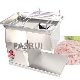 Desktop Electric Automatic Meating Cutting Machine Commercial Pork Beef Mutton Meat Slicer Shredded Minced Maker