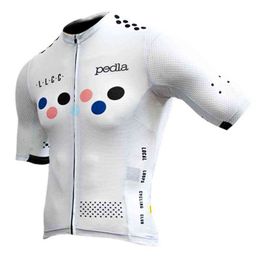 The pedla LunaAIR Cycling Jersey men 2019 New Air mesh short sleeve road bike racing shirt Breathable bicycle ridewear Quick Dry G1130