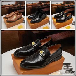 -A1 nova chegada luxo zapatos de hombre moda elegante wing-tip calçados formais vestido de noiva de luxo bussiness sapatos para homens 33