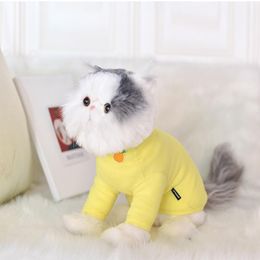 cats jersey Australia - Cat Costumes Pet Sweater Sweat Absorbent Breathable Comfortable Elastic Easy To Clean Suitable For Supplies Cats Dogs Jersey Gato