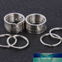 20pcs High Quality Keyring 1.7x28mm Flat Split Ring Metal Circle for Diy Keychain Making Findings Handmade Accessories Supplier