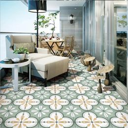 Colour tiles 300mm wall vitrolite retro toilet mosaic Kitchen dining room floortile balcony antiskid tile