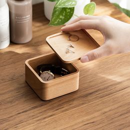 High-quality Beech Box Watch String Wooden Jewelry Box Gift Box Jewelry Storage Boxes Wholesale