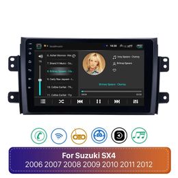 Android 10.0 Car dvd Radio Multimedia Player For Suzuki SX4 2006-2013 For Fiat Sedici 2Din GPS Navigation Support Wifi-OBDII