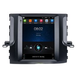 GPS Navigation Car dvd Radio Player For-2015-2018 Toyota Highlander Android Multimedia Vertical-Screen-Head-Unit
