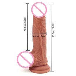 NXY Dildos Silicone Adult Women's Penis, G-spot Sex Toys, Vagina, Anus, Manual Thickening, Soft, y, Games, Products1213