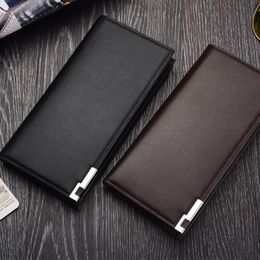 Wallets Iron Side Men's Long Wallet Korean Youth Fashion Multi-function Suit Bag