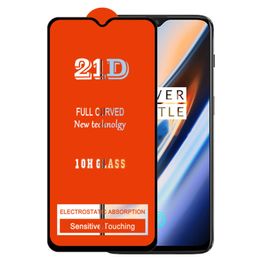 21D Full Glue Screen Protector Tempered Glass Explosion Proof Curved Coverage Guard Film Cover Shield For LG Stylo 7 6 K92 K62 Plus K52 K42 K22 K71 K61 K51S K41S Q52 Q61
