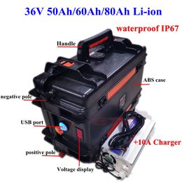 36V 10.4Ah botella Eibke batería batería de Li-oin para 250W-350W Motor cargad
