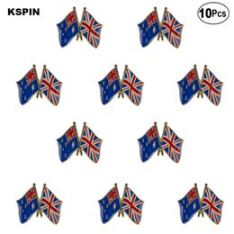 Australia UK Lapel Pin Flag badge Brooch Pins Badges XY0113