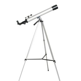 HD 100X Adjustable Astronomical Telescope With Tripod Night Verson Space Aluminium Monocular