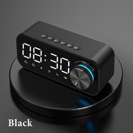 New mini speaker Original portable with LED Digital Display Sleep Timer Snooze Function Alarm Clock wireless speakers