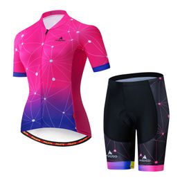 2024 miloto Pro Bicycle Team Short Sleeve Maillot Ciclismo Women's Cycling Jersey Summer breathable Cycling Clothing Sets