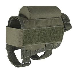 wholesale gun cases Canada - Tactical Cheek Rest Rifle Sniper Shooting Hunting Accessories Gun Case Army Military Bullet Holster Nylon Ammo Holder Pouch Cartridges Bag Accessary