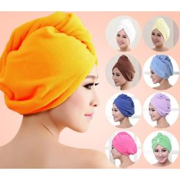 Towel Thicken Dry Hair Microfiber Cap Strong Absorbent Lady Shower Household Bath Tool