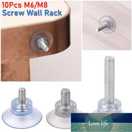 10Pcs M6/M8 Screw Rubber Suction Cup Wall Hook Sucker Transparent Suckers Turn Nut Glass Table Tops Storage Tool Hooks Factory price expert design Quality Latest