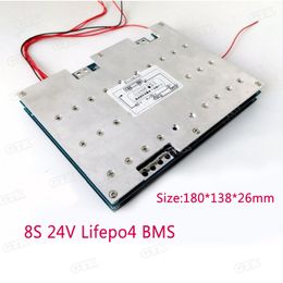 8S 200A 250A 300A 24V BMS Lifepo4 battery protection board for 12v polymer Lifepo4 battery pack PCB balance