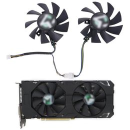 MS RX570 GT710 GT730 GPU Alternative Cooler Cooling Fan For MAXSUN RX 570 Graphics Cards As Replacement Fans & Coolings