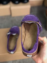 Women Sandals Slides Designer Mules Slippers SummerRound Toe Flip Flops PU Leather Beach Flat Slipper 5 Colours Big size 35-43 NO10