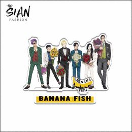 Anime BANANA FISH Acrylic Figure Stand Model Plate Cosplay Cartoon Acrylic Figures Model Desktop Standing Plate Decor Jewelry G1019