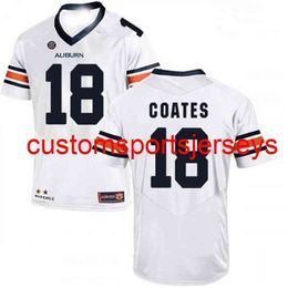 Stitched Men's Women Youth #18 Sammie Coates White 2020 NCAA Football Jersey Custom any name number XS-5XL 6XL