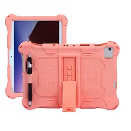 silicone Soft Shockproof Tablet Case For Apple iPad Mini 1 2 3 4 5 6 mini6 10.2" 10.9" 10.5" samsung Tab T220 T225 T290 SM-P610 T720 SM-T870 T860 T500 T505