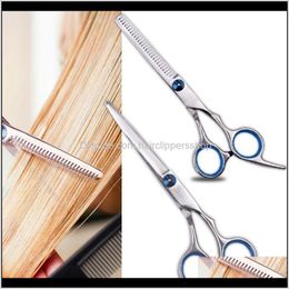 Hairdressing Stainless Steel Professional Cutting Salon Thinning Shears High Quality Regular Blades Uyjcq D04G2
