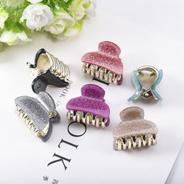 Women Girls Cute Glitter Candy Colours Hair Claws Sweet Hair Clips Holder Hairpins Barrettes Headband Fashion Hair Accessories