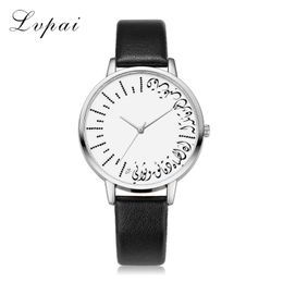 Wristwatches Women's Watch Fashion Luxury Dress Vintage Leather Strap Ladies Quartz Wristwatch Girl's Watches Women Relogio Feminino