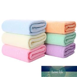 Towel 1PCS Bath Embossed Microfiber Large Absorbent Soft Lint