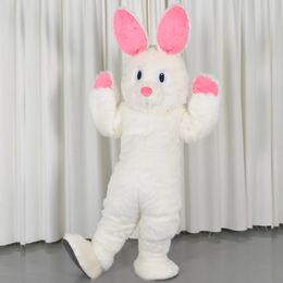 Festival Dres Furry Rabbit Mascot Costumes Carnival Hallowen Gifts Unisex Adults Fancy Party Games Outfit Holiday Celebration Cartoon Character Outfits