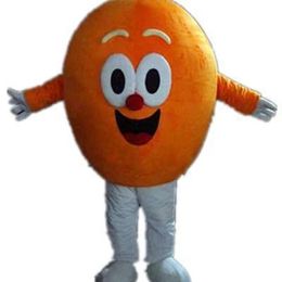 Performance Orange Mascot Costume Halloween Christmas Fancy Party Dress Cartoon Character Suit Carnival Unisex Adults Outfit