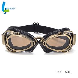 Motorcycle Glasses Pilot Helmet Vintage Riding Eye Wear Sun Windproof goggles