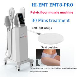 top quality professional air cooling high frequency 4 heads muscle building hiemt machine EMS bodycontour equipment pelvic floor muscle machines
