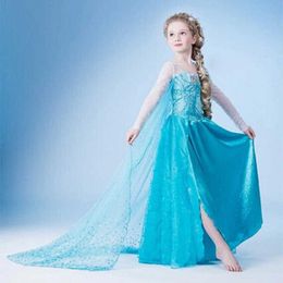 Clothing Sets Children's Snow Princess Aisha Dress Girls' performance dress