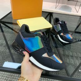 2021 edition men sneakers top Multicolor shoes Demetra sports casual rubber sole trainers with full package show style gentleman beardless