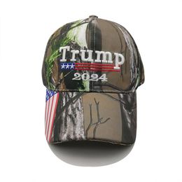 Trump Presidential Election Trump 2024 Cap Embroidered Baseball Hat Cap With Adjustable Speed Rebound Cotton Sports Cap 0327