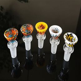 glass carb caps Australia - Smoking Accessories Colorful Heady Glass Carb Caps Quartz Cap 2 Styles For Banger Nail Dab Rigs & Bangers Nails