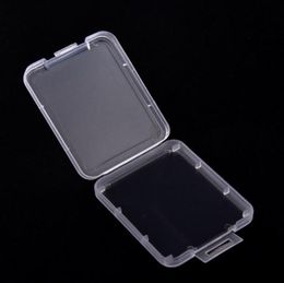 Protection Case Card Container Memory Card Boxs CF Card Tool Plastic Transparent Storage Easy To Carry
