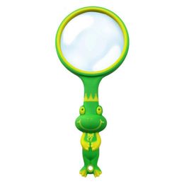 10X Children Microscope Magnifier Loupe Q81085 Anti Dropping Rubber Environmental Protection Children's Magnifying Glass Reading Books Kids Education Gift Toy