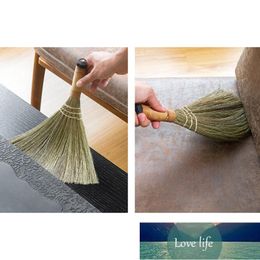 Practical High Quality Manual Antique Broom Wood Floor Broom Sweeper Fur Household Floor Cleaning Tool