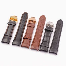 Accessories For Tissot Kutu T035 Leather T035627 T035617 T035407 T035410A Mens Watch Strap